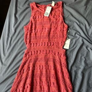 Forever 21 Dress- Coral S Brand New